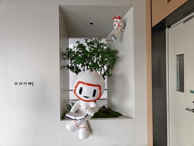 阳光产业园企业IP形象玻璃钢雕塑加工制作